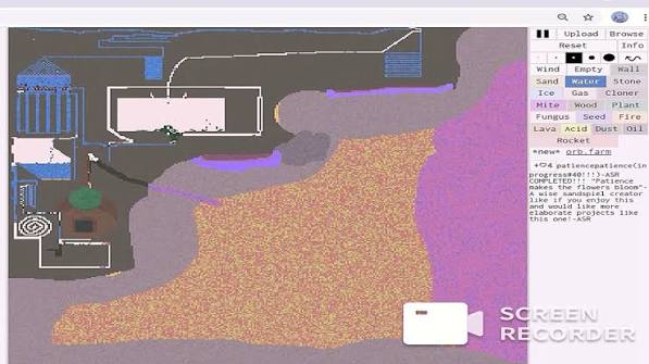 Epic Builds: Castles, Machines and Secret Bases in Sandspiel